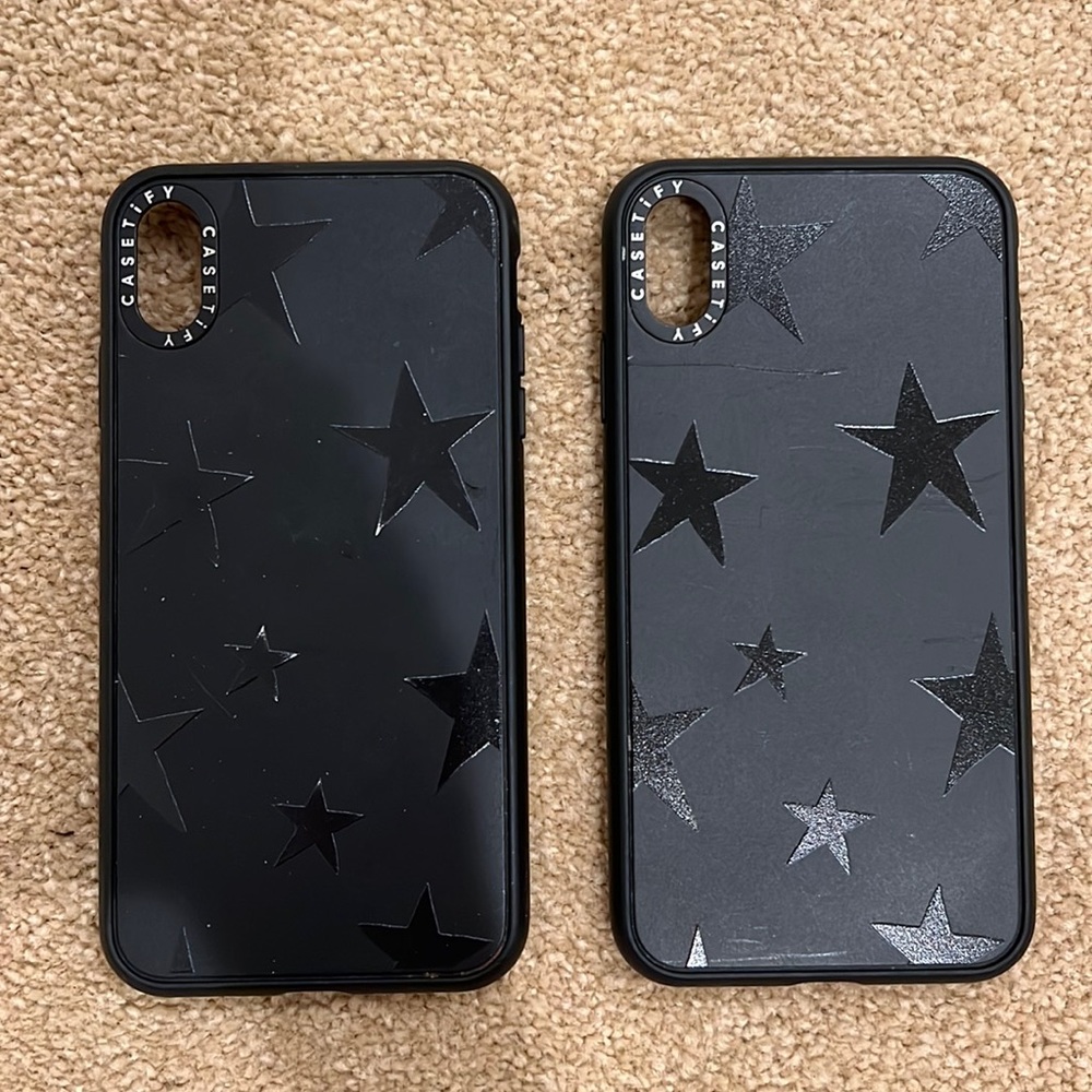 TWO Casetify XS Max iPhone Cases